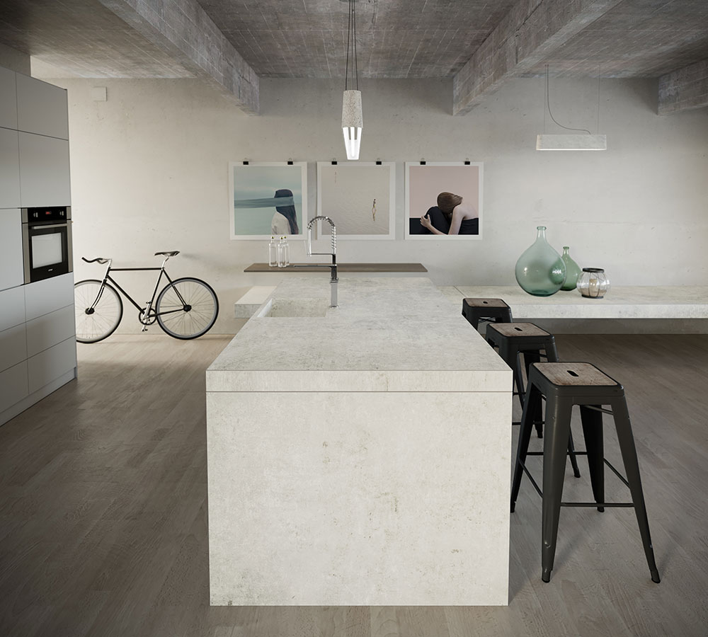 Galerie photos Ceramique Dekton Lunar