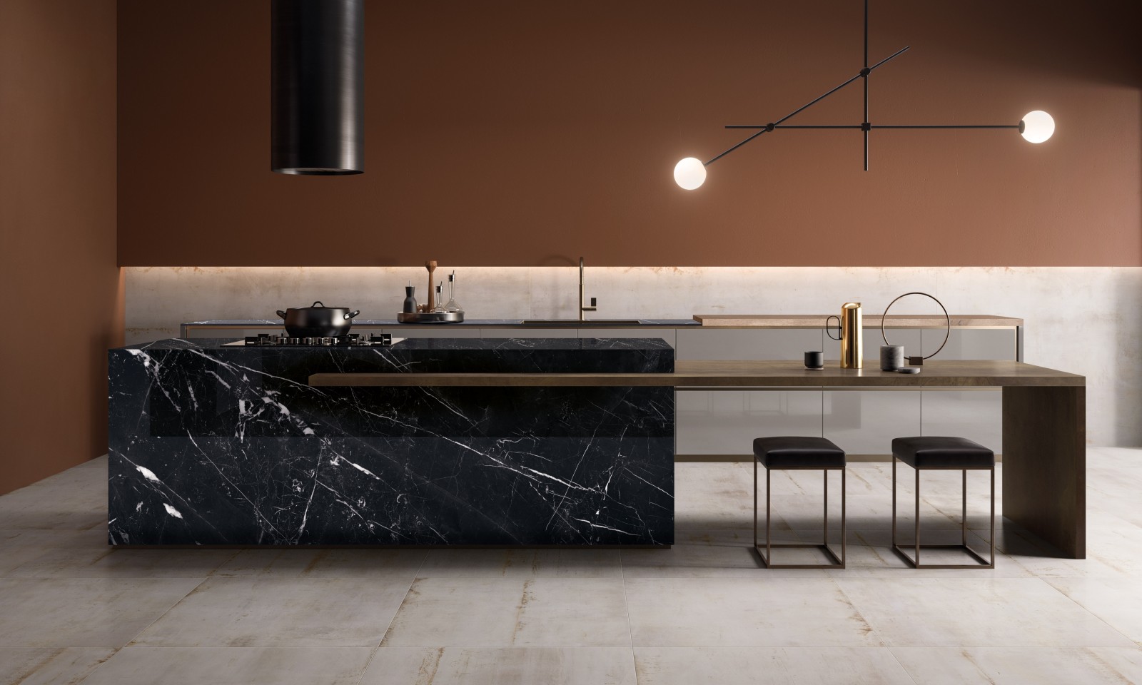 Galerie photos Céramique Materia Classic Marquina