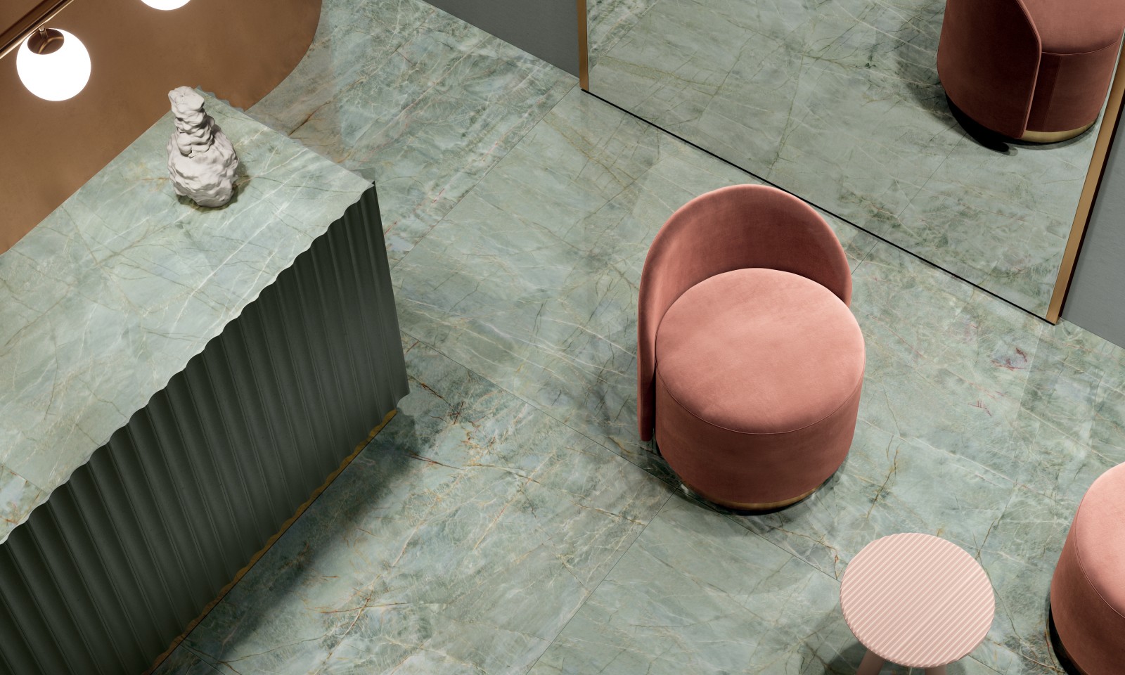 Galerie photos Céramique Materia Emerald Green