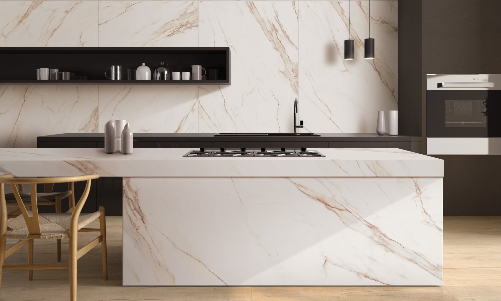 Galerie photos Céramique Materia Calacatta Extra