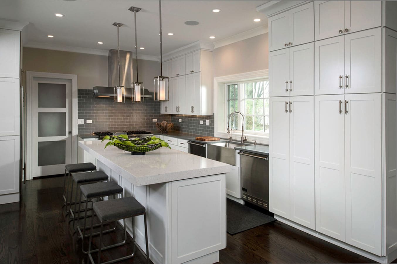 Galerie photos Quartz Silestone Bianco Rivers