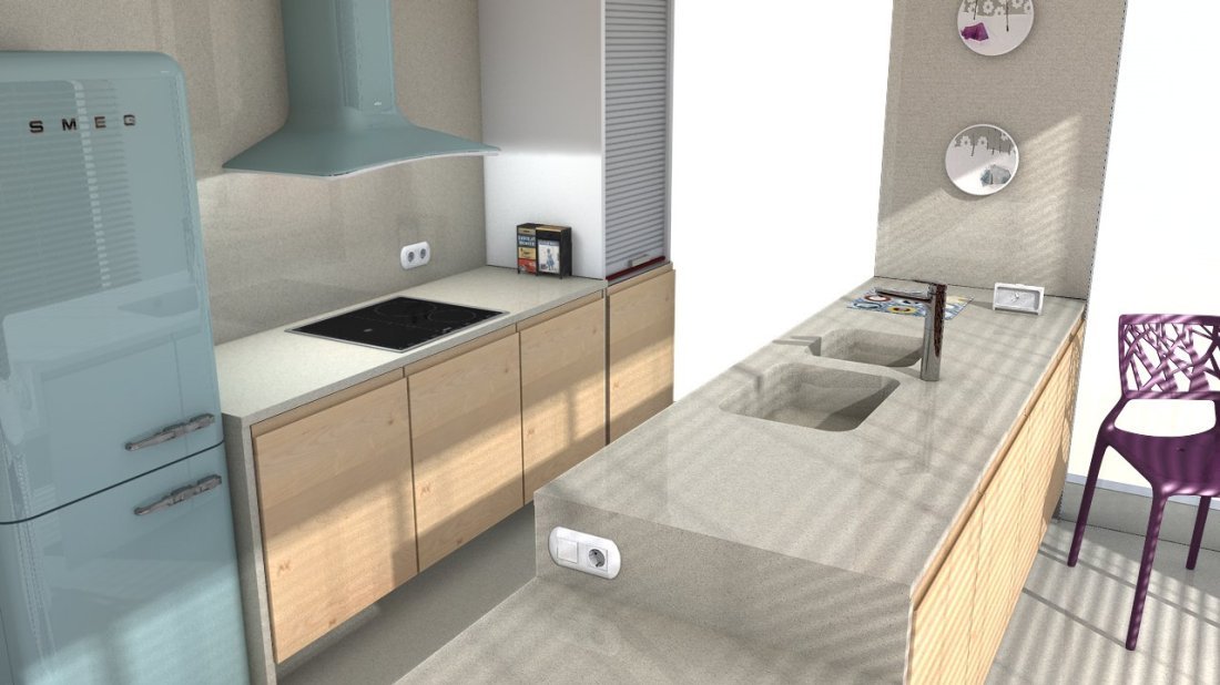 Galerie photos Quartz Silestone Blanco City