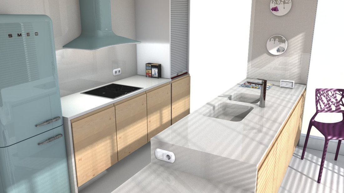 Galerie photos Quartz Silestone Blanco Norte 14