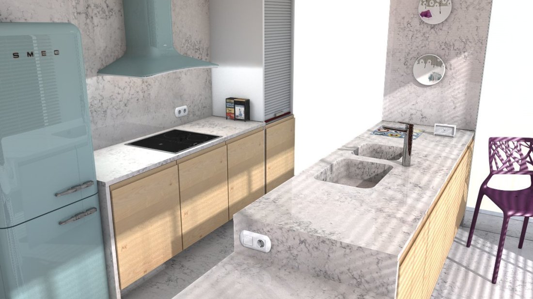 Galerie photos Quartz Silestone Helix