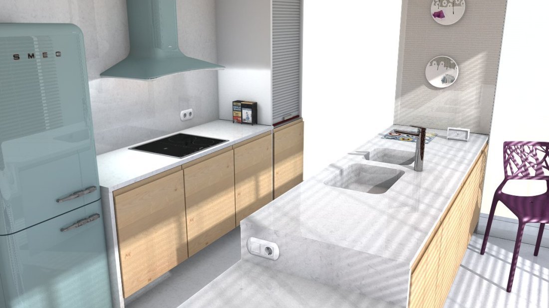 Galerie photos Quartz Silestone Lagoon