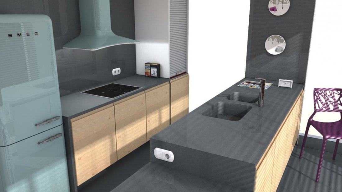 Galerie photos Quartz Silestone Marengo
