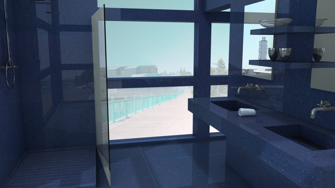 Galerie photos Quartz Silestone Marina Stellar