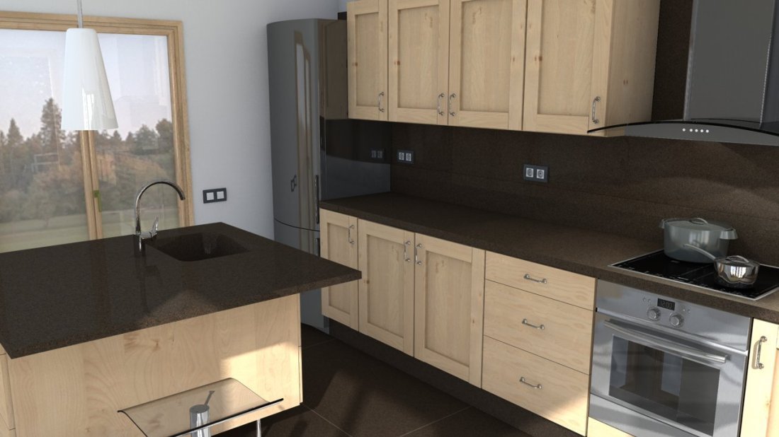 Galerie photos Quartz Silestone Marron Jupiter