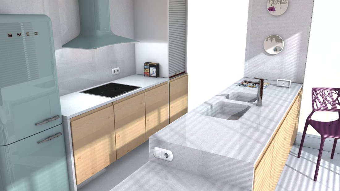 Galerie photos Quartz Silestone White Diamond