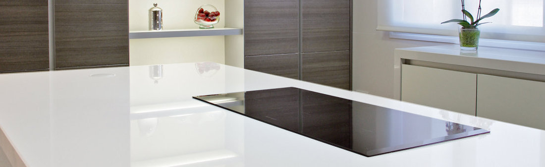 Galerie photos Quartz Compac Absolut Blanc