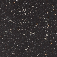 Plan de travail Corian noir black grave 